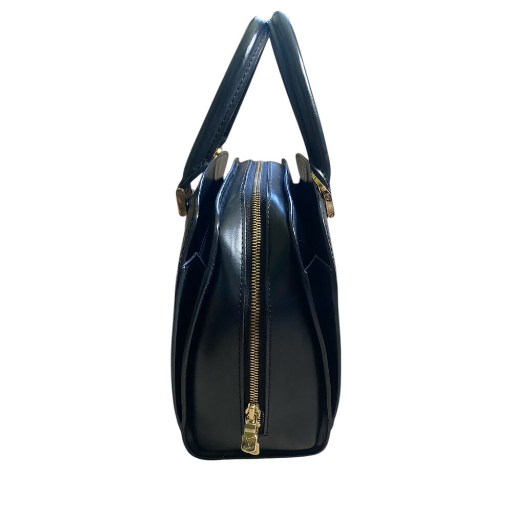 Louis Vuitton Pont Neuf Black Noir Epi Leather Handbag Purse Vintage Luxury Bag - Picture 7 of 16